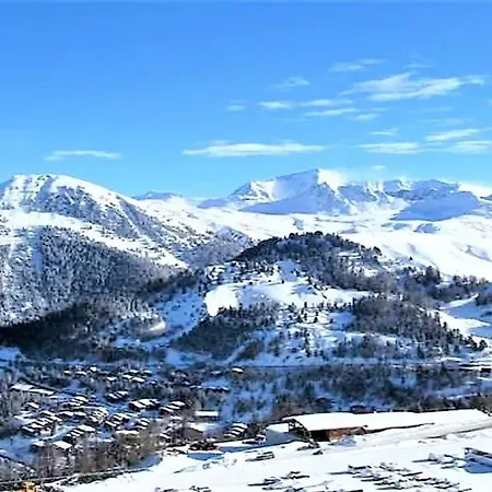 Apartment Au Pied Des Pistes Aime 25 M² Vue Montagne La Plagne