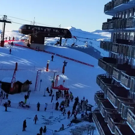 Apartment Au Pied Des Pistes Aime 25 M² Vue Montagne
