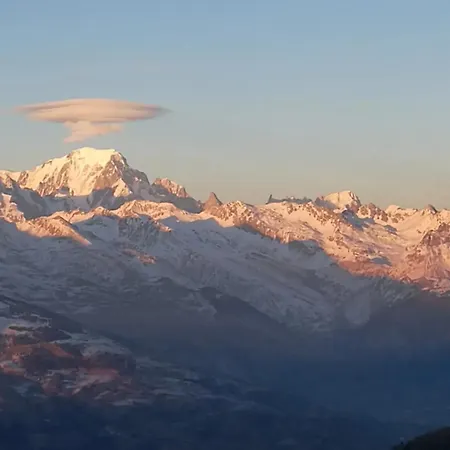 Chaleureux A Aime 25 M² En Montagne Apartment *